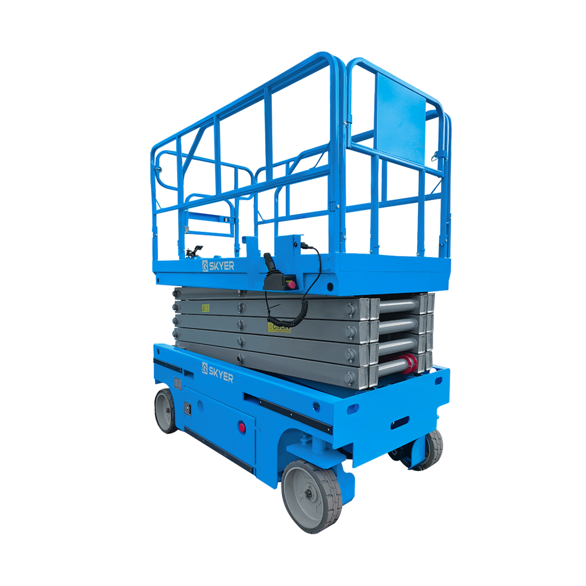 Самоходный ножничный подъемник c выдвижной платформой SKYER PL1023 li-on